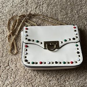 Gail Labelle white jewel purse!